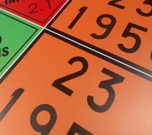 Placa de Simbologia de Risco